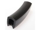 Fenderliste PVC sort