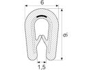 Kantliste PVC grip 1.0-2.0 mm