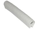 Kantliste . PVC hvid