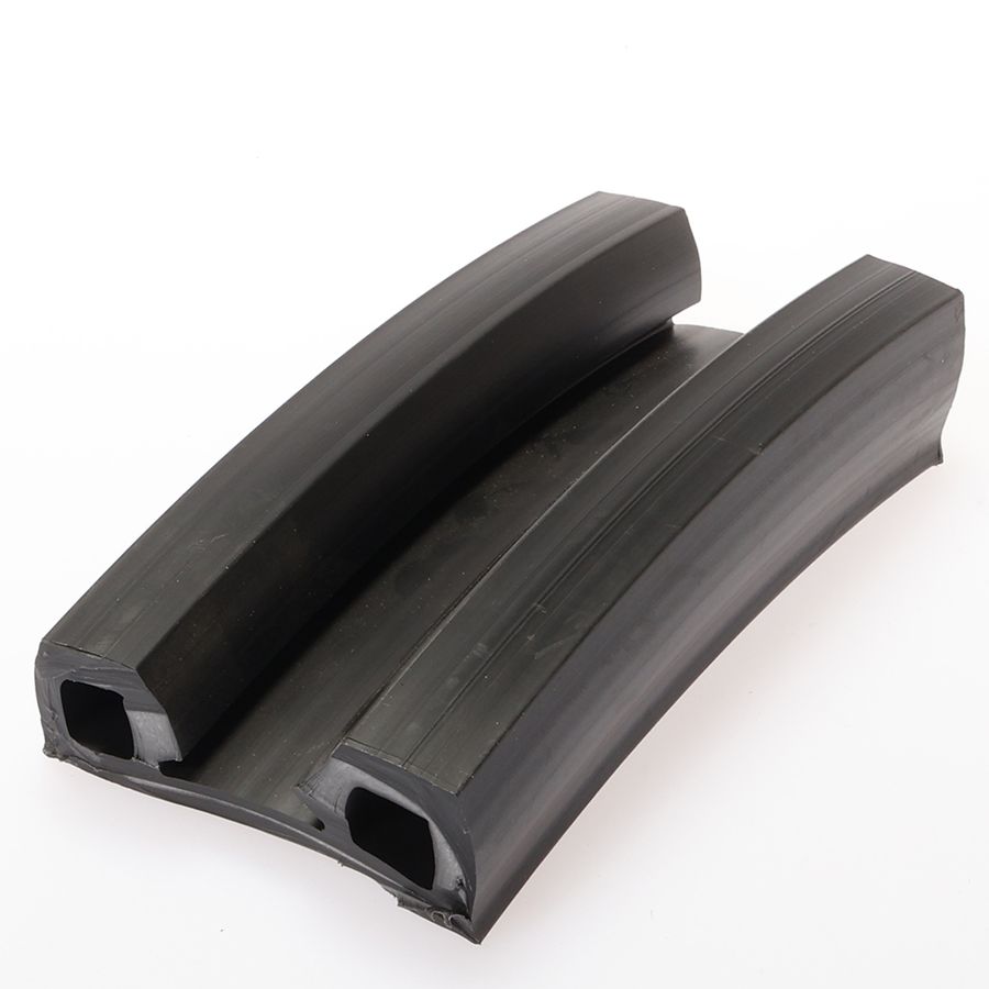 B-fenderliste sort 60 mm