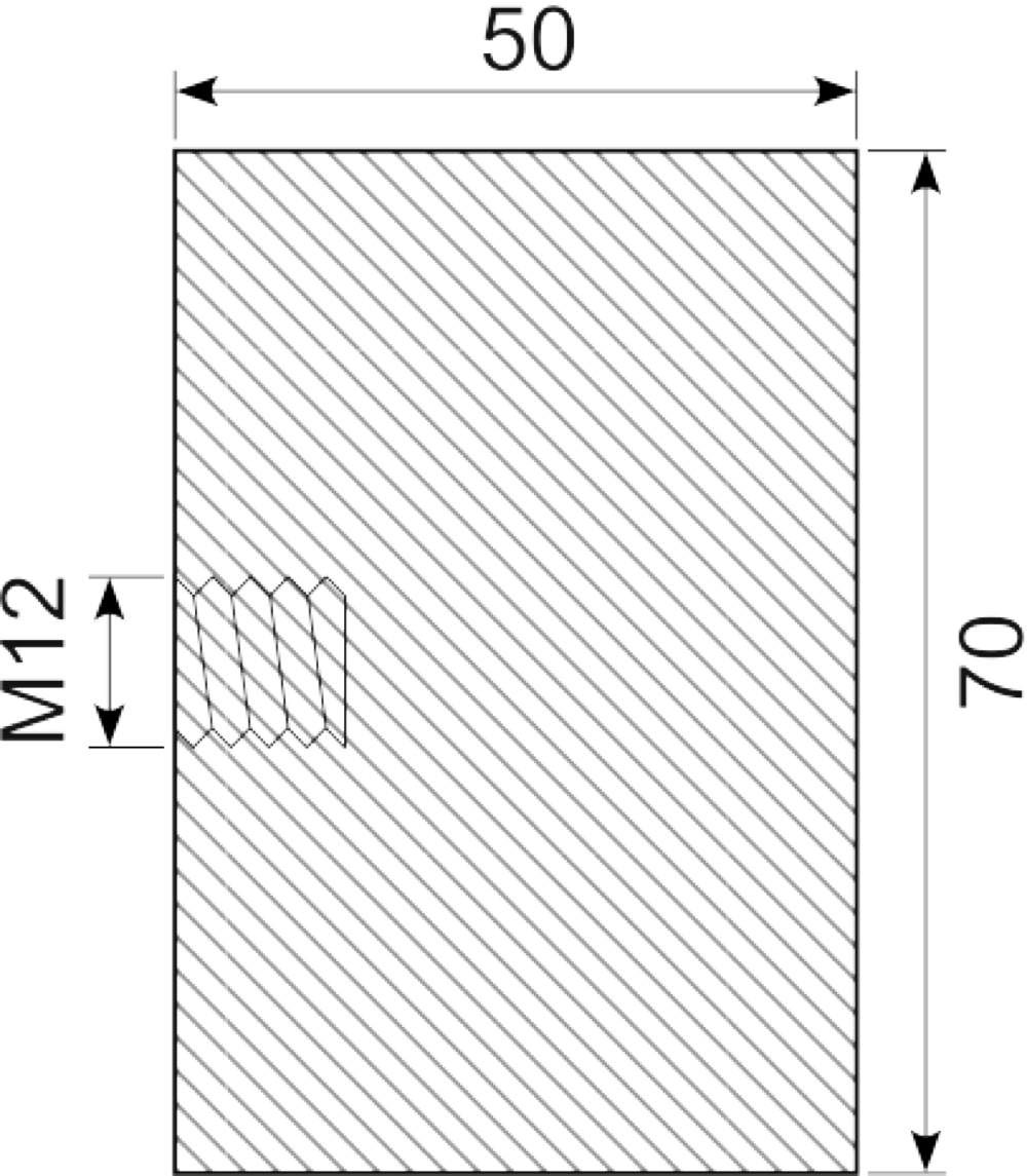 Vibrationsdæmper Ø70x50 mm
