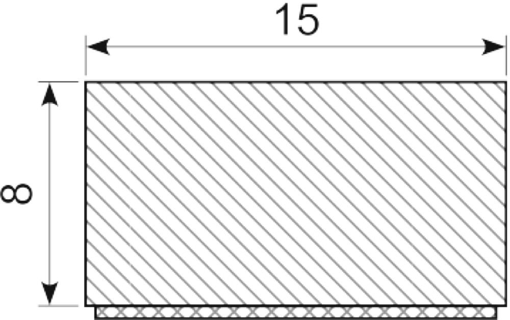 Sicocell 15 x 8 mm