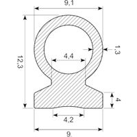 Ballonprofil Ø9.1 mm sh.65