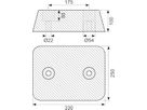 Buffer 330x250x100 mm