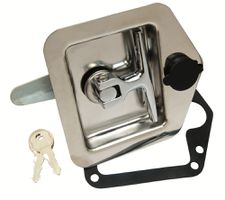 T-dropgreb i skål rustfri m/