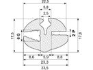 Rudeprofil EPDM