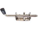 Fjederrigel. dorn Ø12 mm.
Flange og stopbolt 
Rustfri ss30