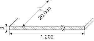 Transparent FDA siliconeplade 3 mm
1200x10000x3.0 mm sh.60