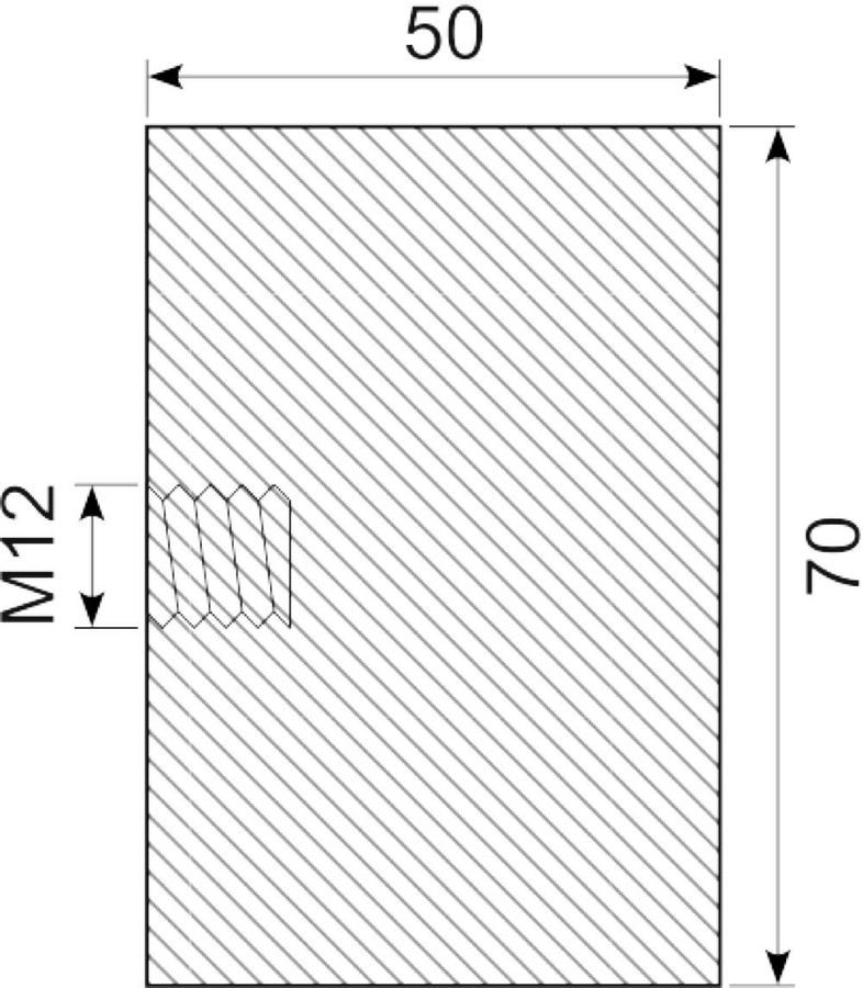 Vibrationsdæmper Ø70x50 mm