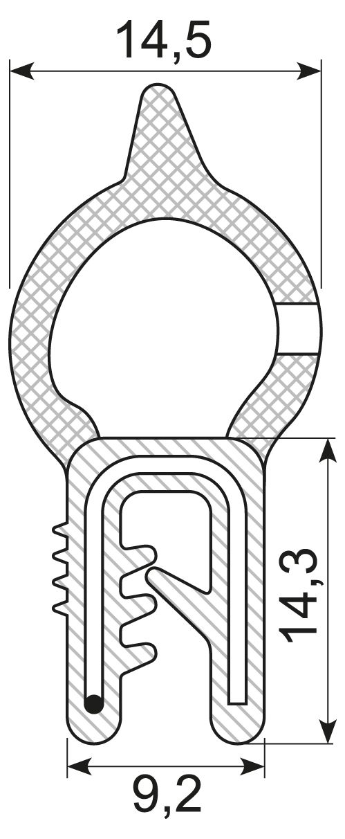 Kantliste Co.ex EPDM