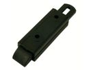 Snaplås i sort kunststof