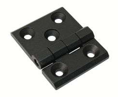 Zinkstøbt hængsel 50x63 sort