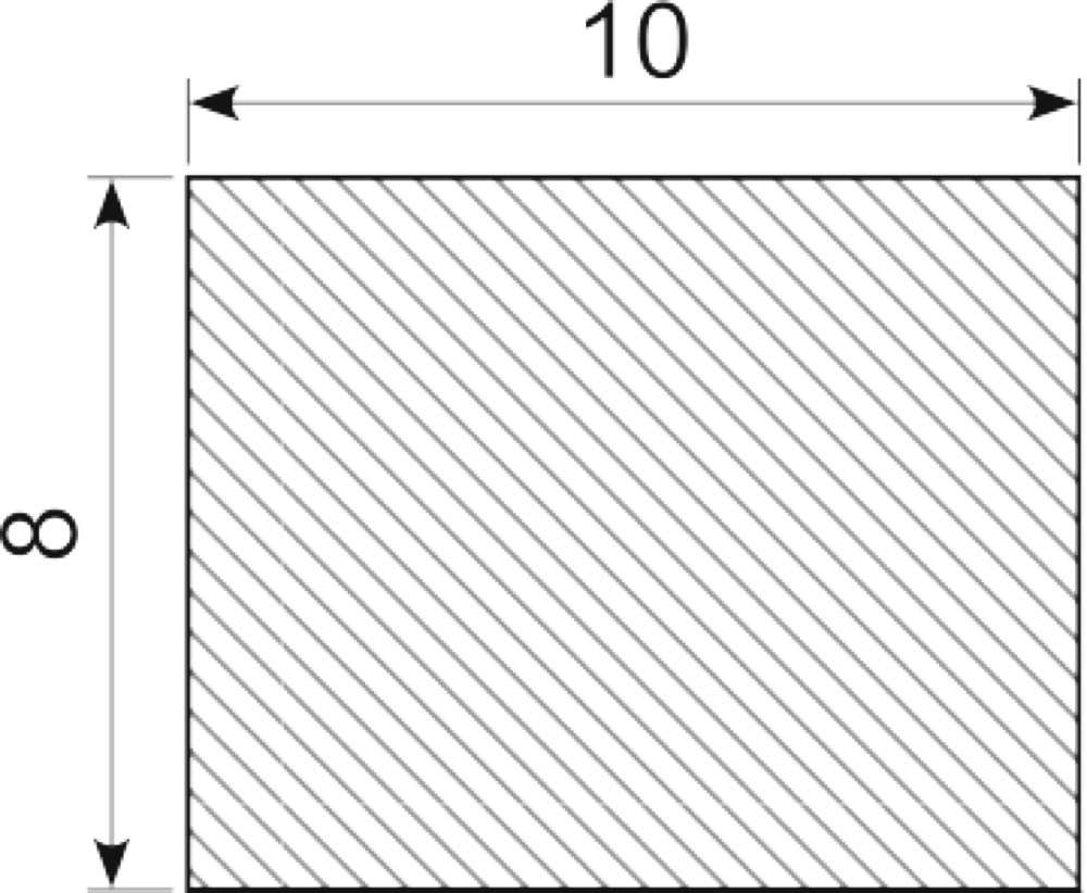 Svampegummi 10 x 8 mm EPDM