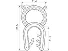 Kantlist TPE/POM grip 1.0-4.0