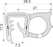 Kantliste Co.ex EPDM