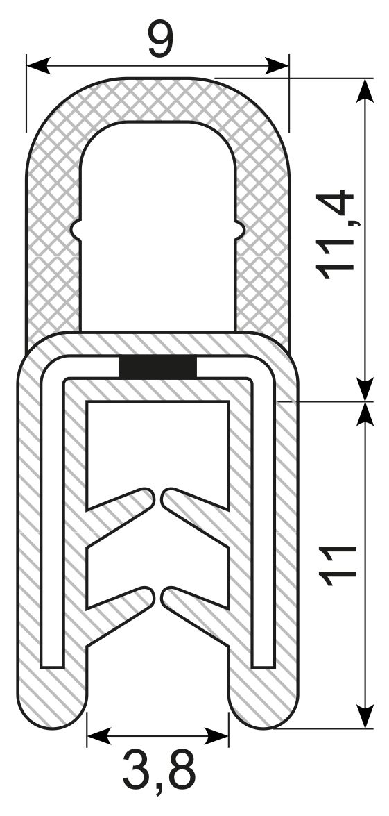 Kantliste Co.ex EPDM