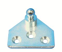 Galvaniseret beslag lige