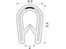 Kantliste PVC grip 1.0-2.0 mm