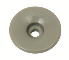 Grå PE fæsteknob Lager/ Prisenhed er pr.100stk
LDPE Ø30 ø5.