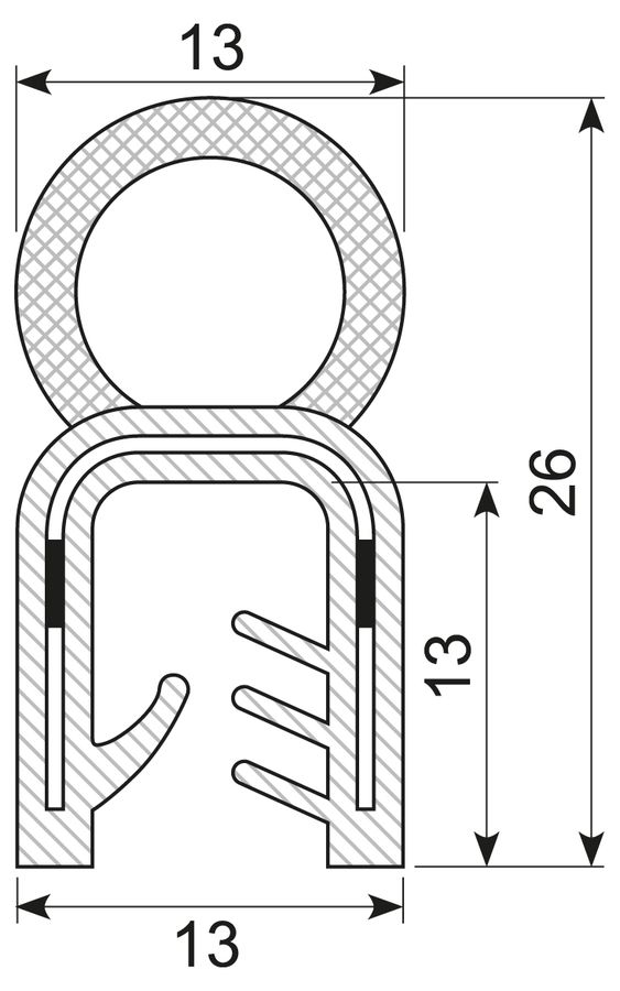 Kantliste Co.ex EPDM