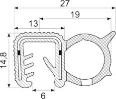 Kantliste Co.ex EPDM