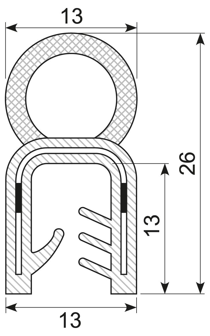 Kantliste Co.ex EPDM