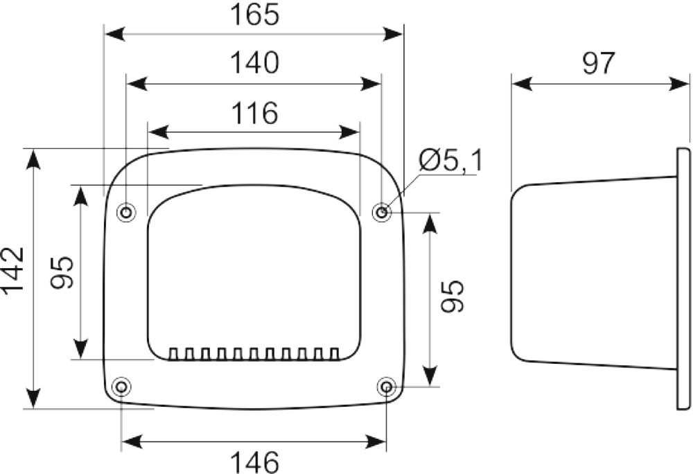 Nylon indbygningtrin